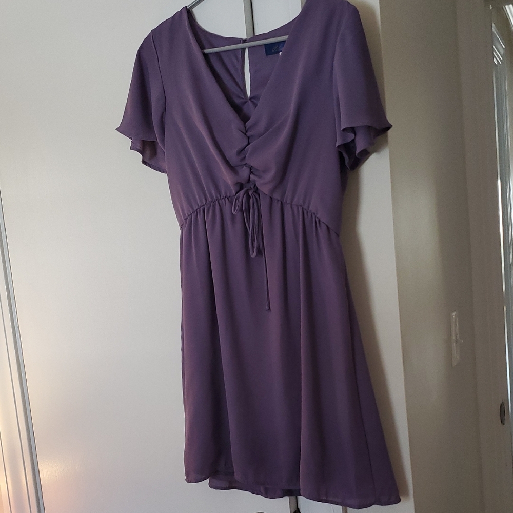 Elegant Purple Dress